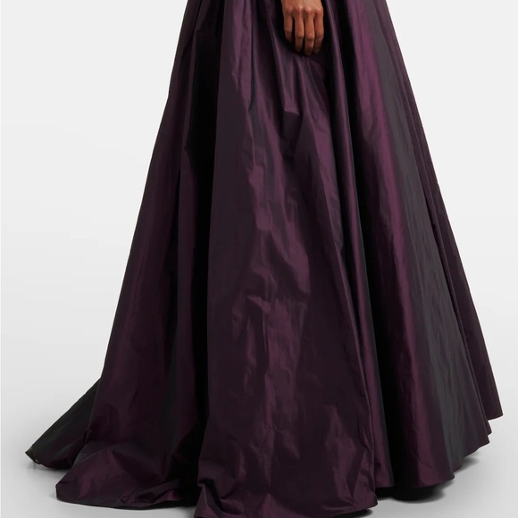 Vintage BRAEMAR Petites Taffeta Ballgown in Eggplant size 13/14 P - Picture 9 of 10